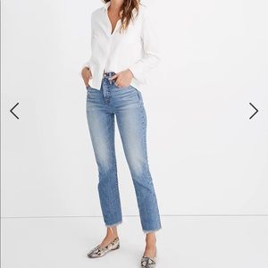 Madewell perfect vintage jean